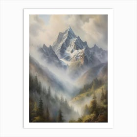 Mountain Range 6 Art Print