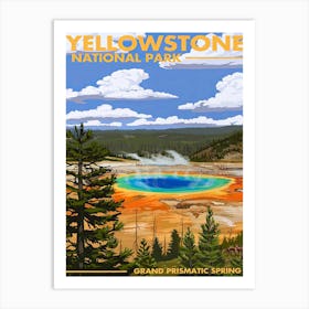 Yellowstone National Park 2 Art Print