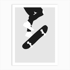 Skateboarder Art Print