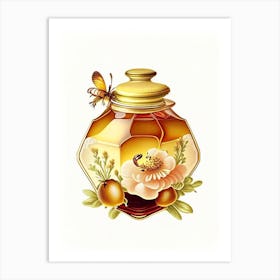 Honey 3 Vintage Art Print