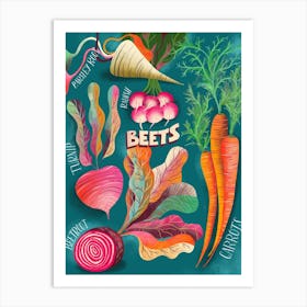 Beets Chart Art Print