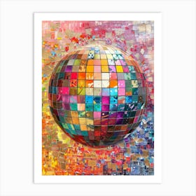 Disco Ball 6 Art Print