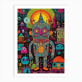 'Robot' Art Print