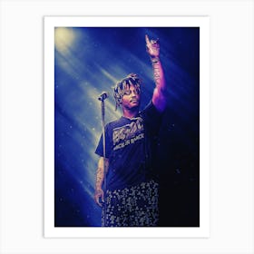 Superstars Of Juice Wrld Live Concert Art Print