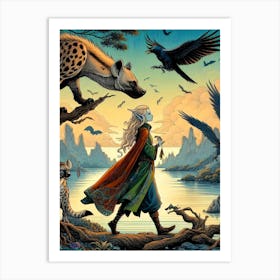 Mystical Fantasy Illustration 176 Art Print