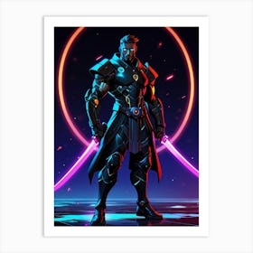 Overwatch Character Art Print