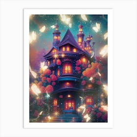 Fairytale House 1 Art Print