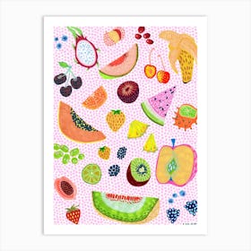 Fruity Art Print