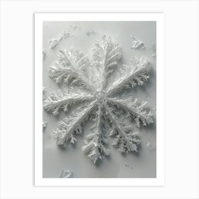 Snowflake 3 Art Print