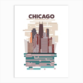 Chicago Skyline Art Print