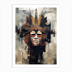 Aztec Art Print