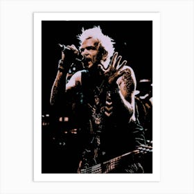 Sum 41 band music Deryck Whibley Art Print