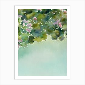 Acropora Austera Ii Storybook Watercolour Art Print