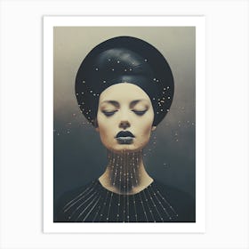 celestial woman Art Print