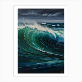 Ocean Wave 2 Art Print