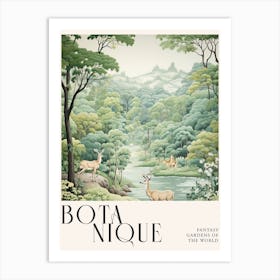 Botanique Fantasy Gardens Of The World 23 Art Print