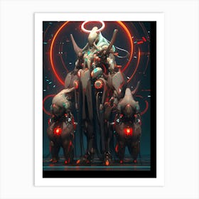 Adamantium Elephant Art Print