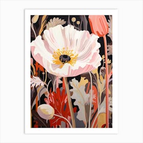 Poppy 1 Flower Painting Art Print