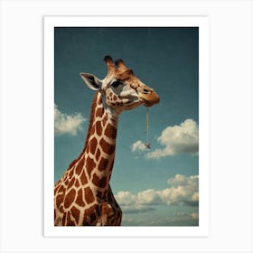 Giraffe 71 Art Print