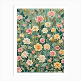 Roses Art Print