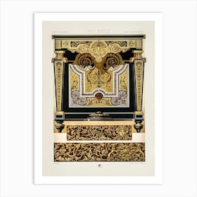 17th Century Pattern, Albert Racine (12) Art Print