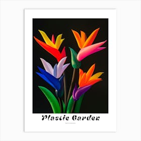 Bright Inflatable Flowers Poster Bird Of Paradise 1 Art Print