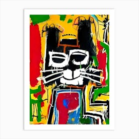 Cute Cat Art Print