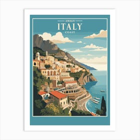 Italy Coast Art Print