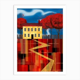 The Manor House Art Print