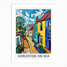 Gorleston On Sea England 3 Uk Travel Poster Art Print