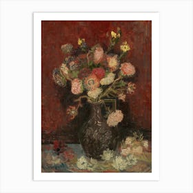 Flowers In A Vase 12 Art Print