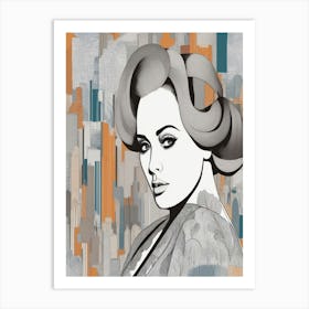 Adele 10 Art Print