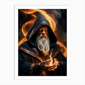 Wizard Of Odin Art Print