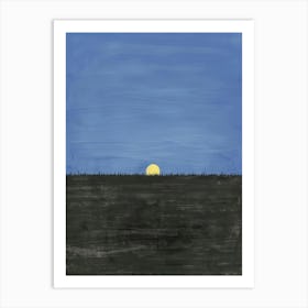 Moon In The Sky 7 Art Print