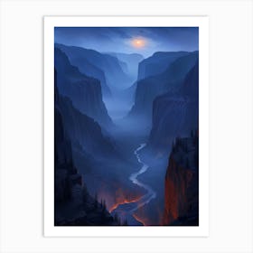 Valley Of Fire Art Print