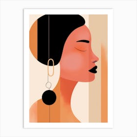 Portrait Of A Woman 16 Art Print