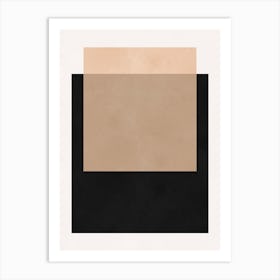 Modern geometry 1 Art Print