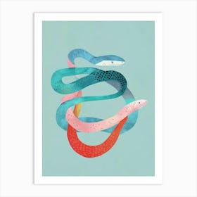 Snakes Art Print