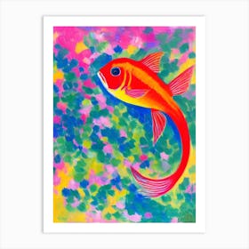 Tang Fish Matisse Inspired Art Print