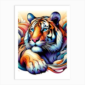 Wild Animal Illustration 123 Art Print