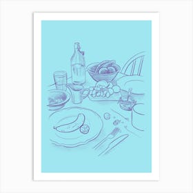 Breakfast #1 Art Print