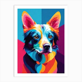 Dog Painting Art Print