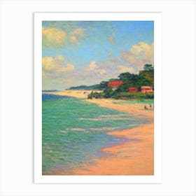 Englishman'S Bay Tobago Monet Style Art Print