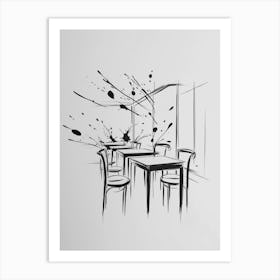 Splatter Painting 2 Art Print