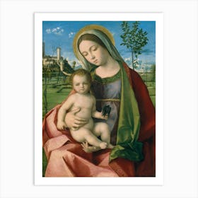 Madonna And Child, Giovanni Bellini Art Print