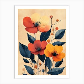 Poppies 20 Art Print