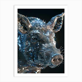 Pig Sculpture Art Print