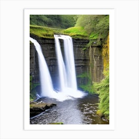 Sgwd Yr Eira, United Kingdom Majestic, Beautiful & Classic (3) Art Print