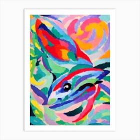 Viper Dogfish Matisse Inspired Art Print