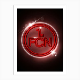 Fc Nurnberg 1 Art Print